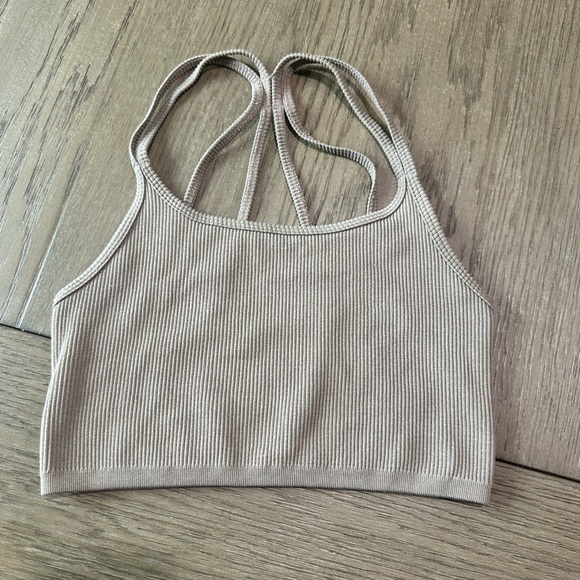Bundle of 3 Ribbed Crop Tank Tops Size Small - Picture 6 of 11